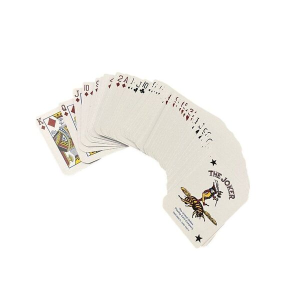 Vintage Used in Casino Play Golden Nugget Las Vegas Playing Cards Complete Bee - Picture 5 of 5